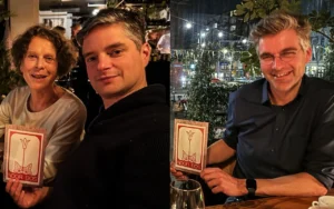 Nieuwe bestuursleden: Abe Veenstra en Rens Wijnakker.