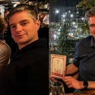 Nieuwe bestuursleden: Abe Veenstra en Rens Wijnakker.